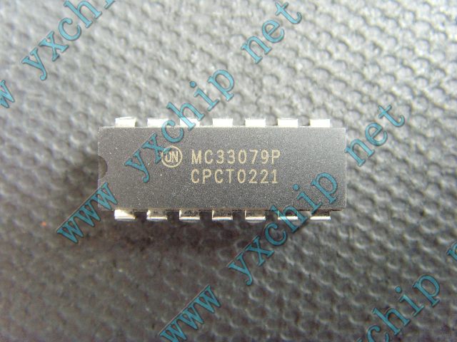 Low Noice Quad Op Amp MC33079P